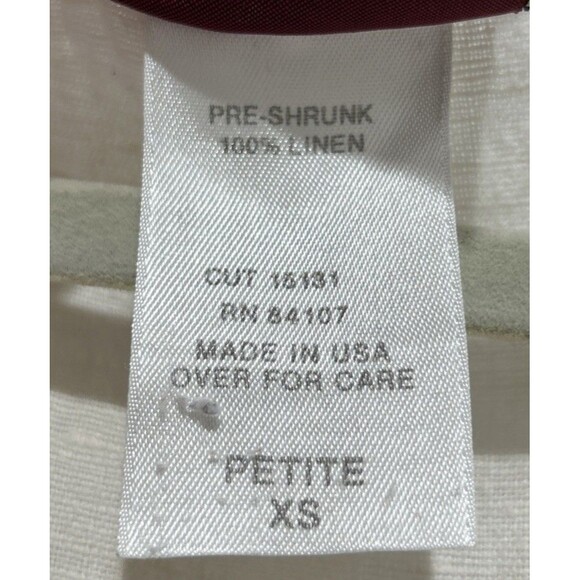 Blue Cactus Petite 100% Linen Womens Maxi Boho Aztec Dress Cream PXS USA - Picture 3 of 9